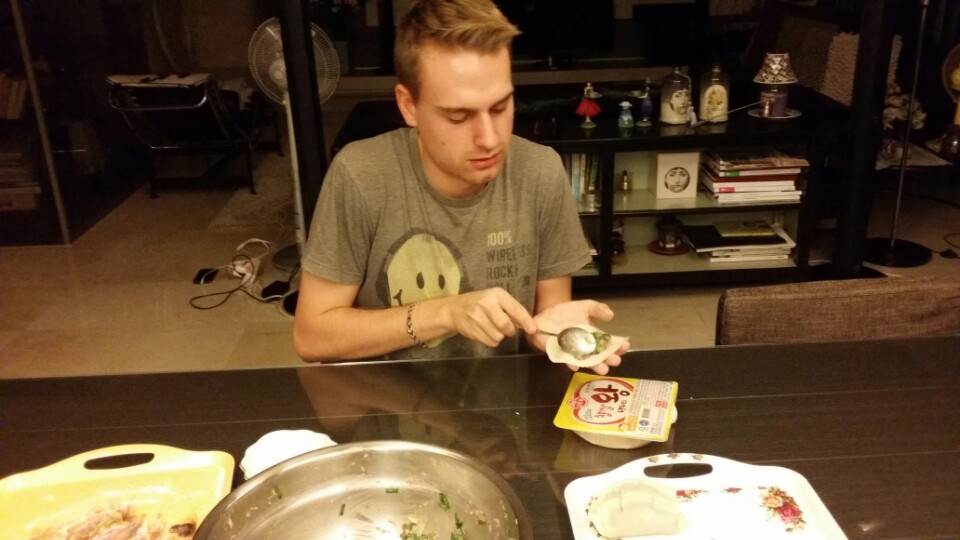 Dumpling maken 1