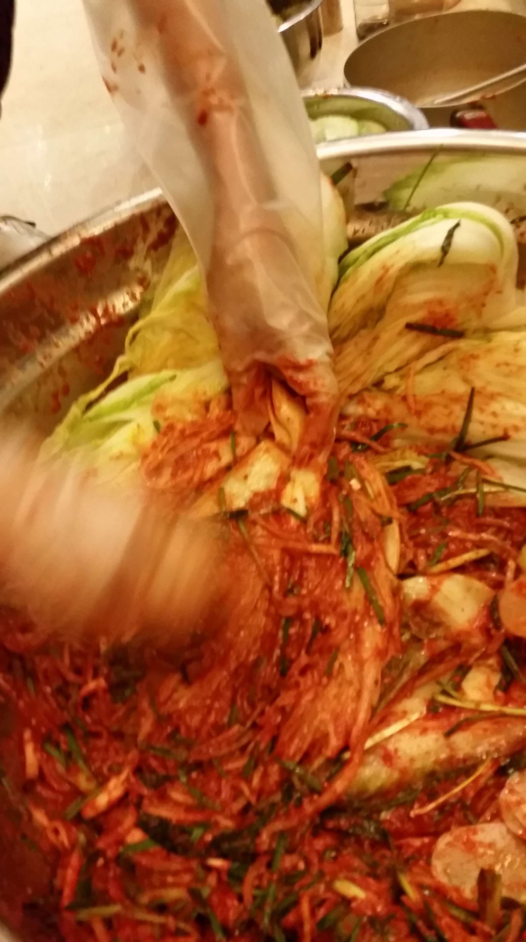 Kimchi maken1